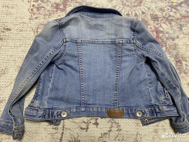 Джинсовая куртка детская