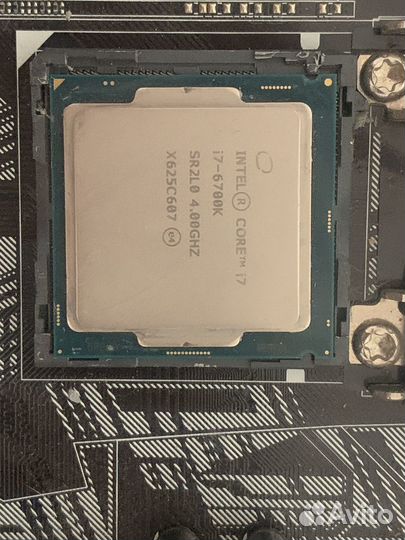Процессор Intel core i7 6700k