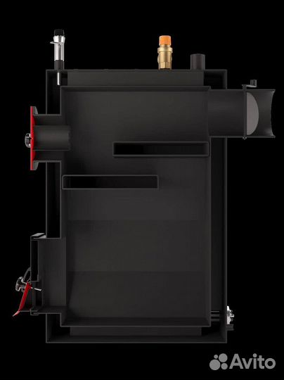 Твердотопливный котёл 50 квт