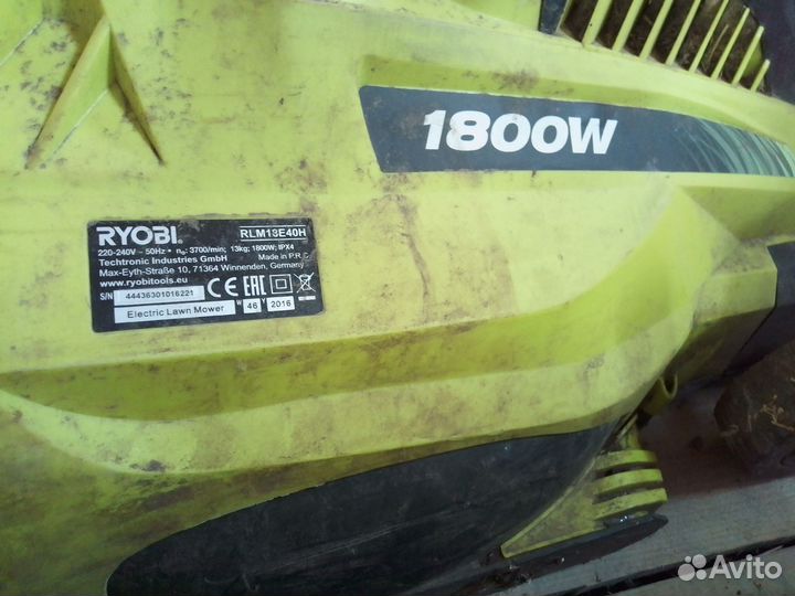 Газонокосилки Ryobi