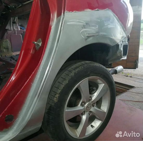 Ремонтные арки Toyota Corolla 120