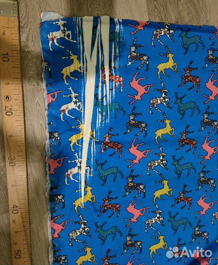 Отрез ткани кулирка