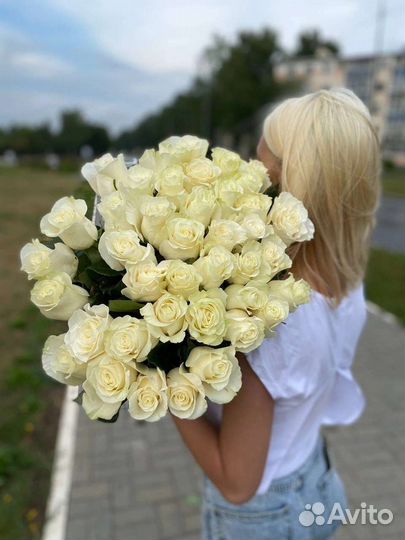 Цветы розы букет