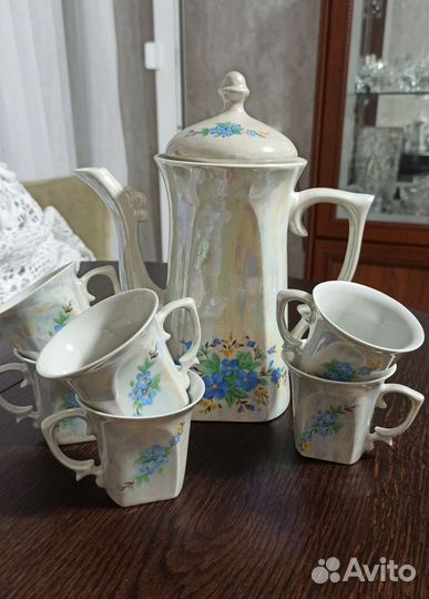 Кофейный сервиз новый