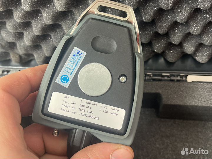 Testo дифференциальный манометр в комплекте