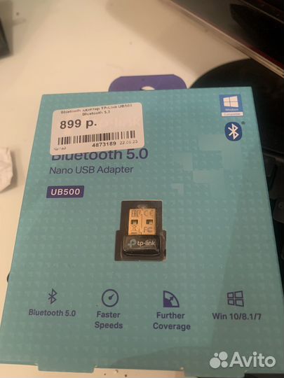 Bluetooth адаптер TP-Link UB500 bluetooth 5.0