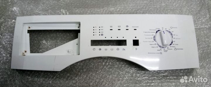 Панель управления (пластик) бу сма zanussi ZWS281