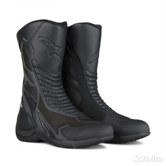 Motorradstiefel Alpinestars Air Plus V2 Gore-tex Schwarz Черный