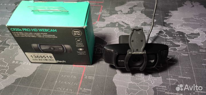 Вебкамера Logitech C920s HD PRO