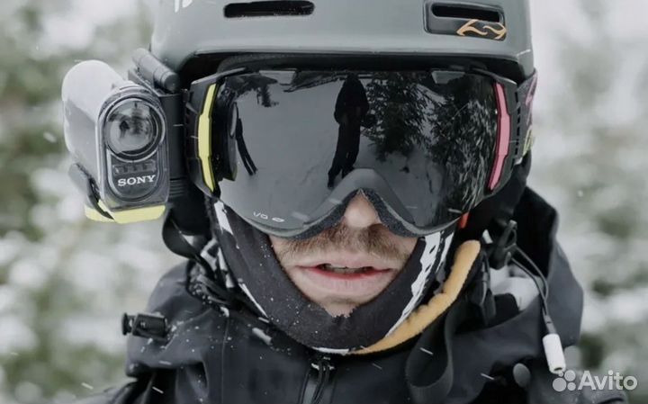 Экшен камера Sony hdr as100v