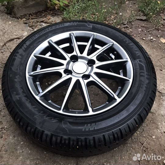 Литые диски r14 на ваз с летней резиной