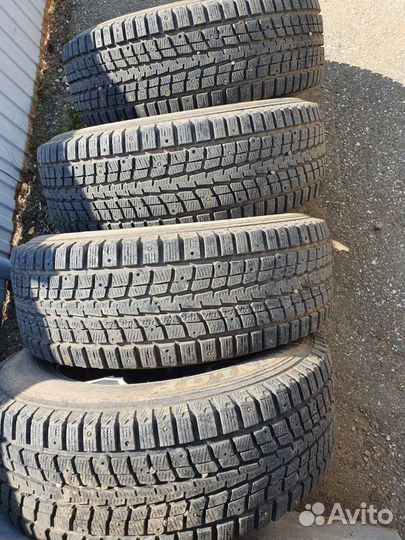 Шины зимние на дисках dunlop winter ICE265/65R17