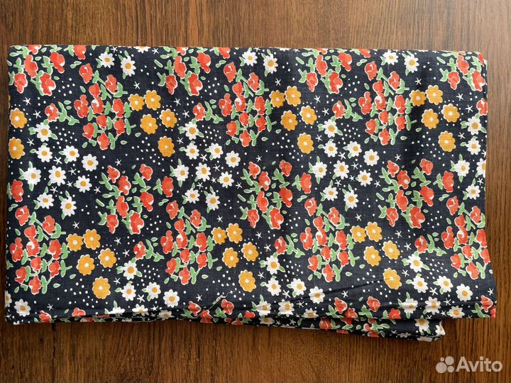 Отрез ткани СССР хлопок