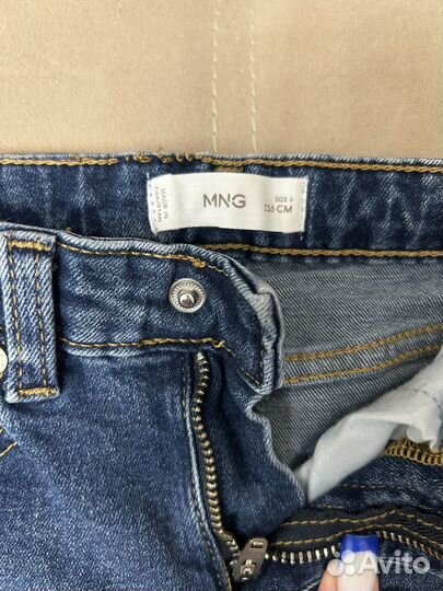 Джинсы для девочки 116