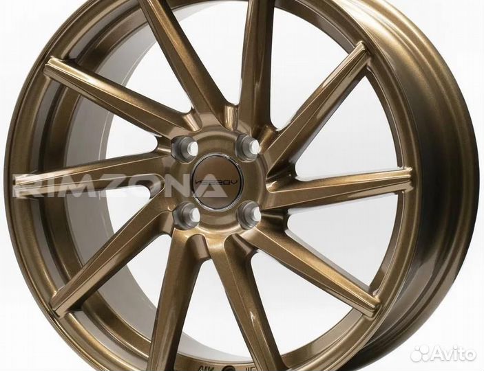 Литой диск в стиле vossen R17 4x100