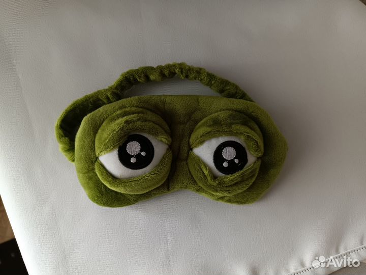 Маска для сна Лягушонок Пепе