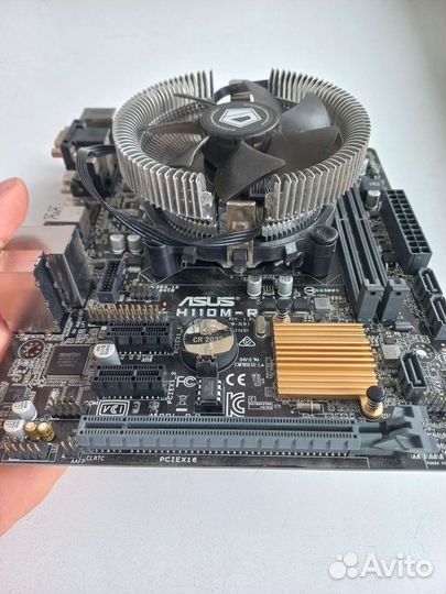 Asus H110M-R и Intel pentium g4560