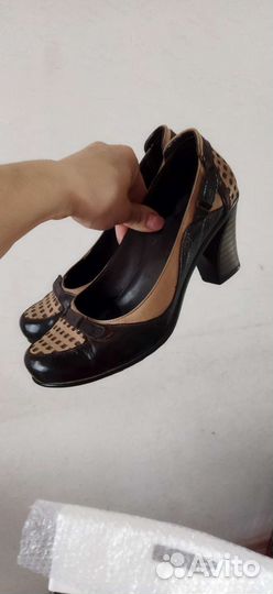 Туфли кожаные 39