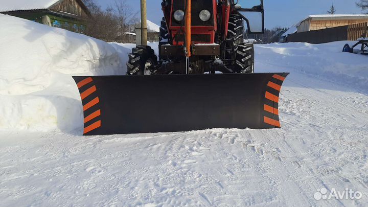 Поваротный отвал на трактор