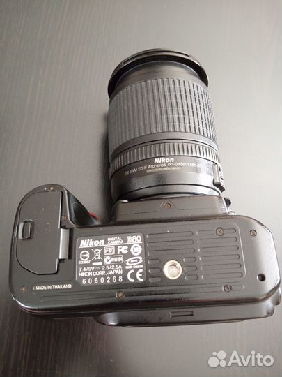 Зеркальный фотоаппарат nikon d80