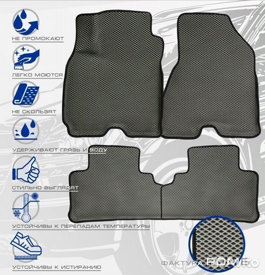 3D коврики ева BMW X-5 E-53