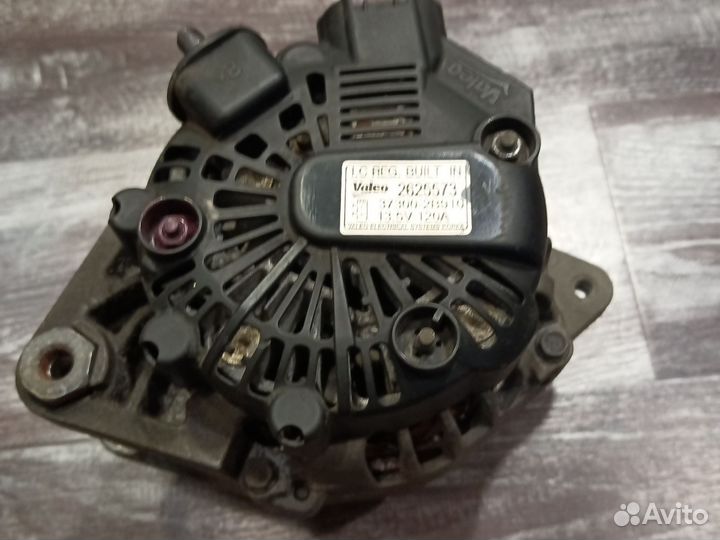 Генератор на hyundai solaris 2