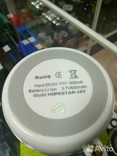 Портативная блютуз-колонка Hopestar H17 красная