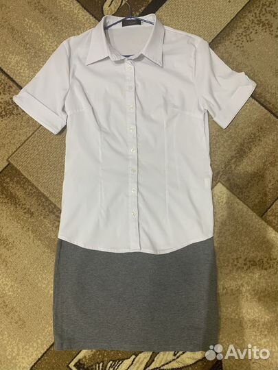 Форма школьная пакетом 6 вещей для девочки р 44-46