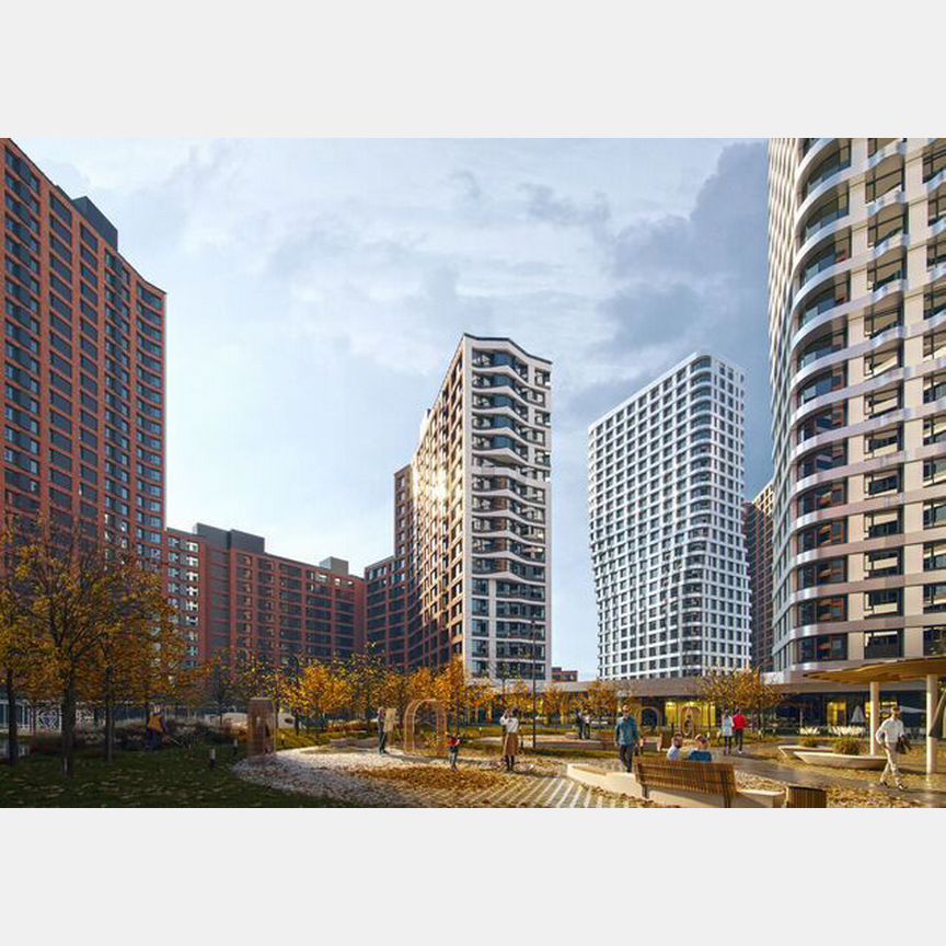 1-к. квартира, 45,3 м², 5/14 эт.