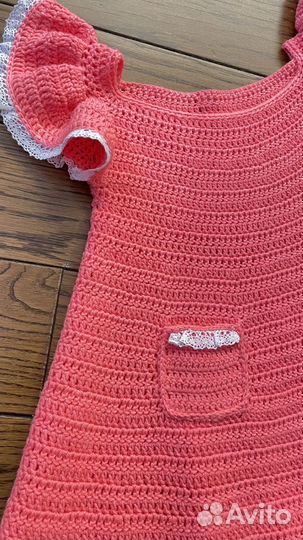 Платье для девочки 6-12 мес