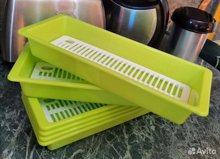 Разделительные контейнеры для вилок, ложек и ножей