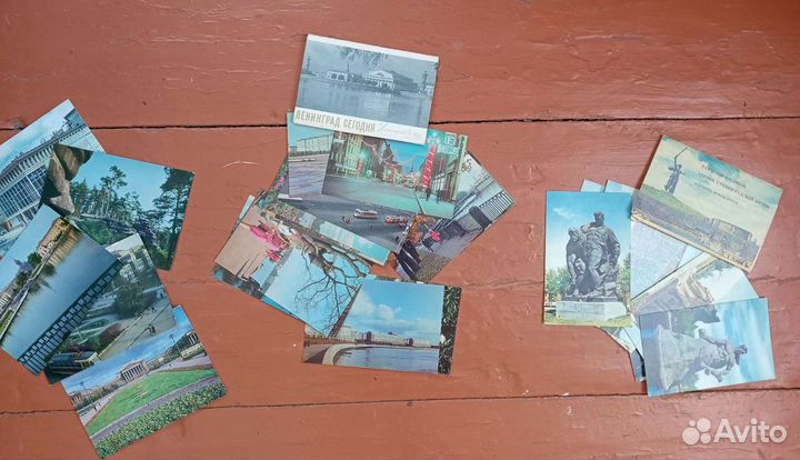 Наборы открыток Ленинград, Сталинград, Свердловск