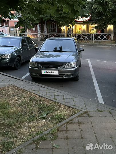 Hyundai Accent 1.5 МТ, 2007, 193 000 км