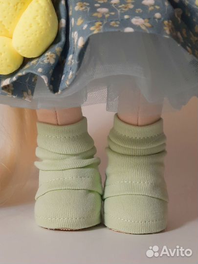 Текстильная интерьерная кукла