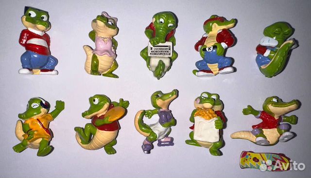 Киндер серия Крокодилы на каникулах 1992г