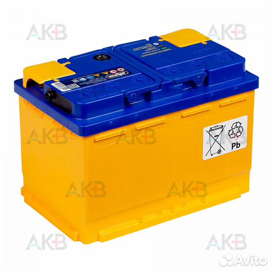 Аккумулятор автомобильный Аком 75Е 12V 75Ач 700A о