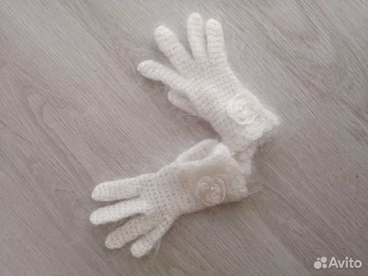 Перчатки пуховые