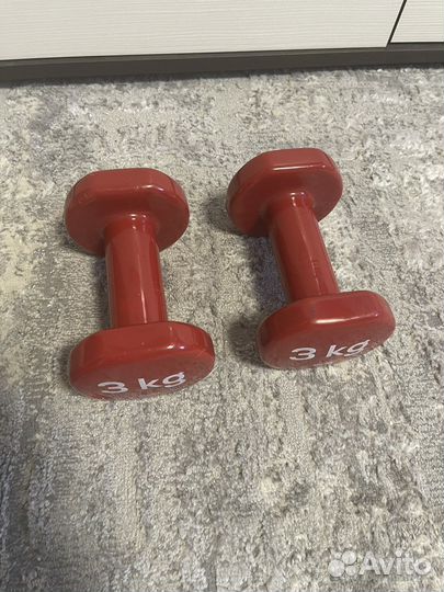 Гантели 3кг Domyos