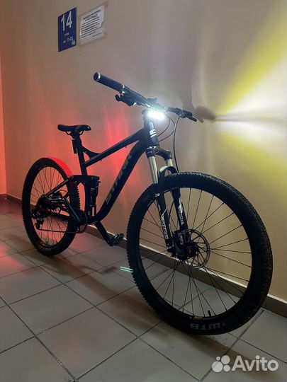 Велофонарь передний moon nebula 400 lm