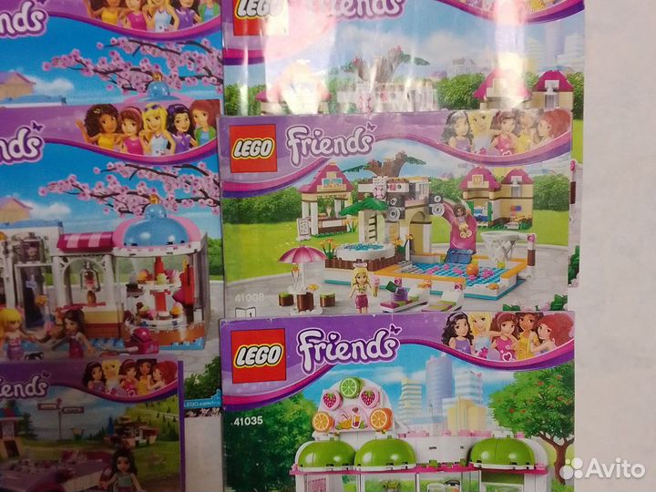 Большой пакет lego friends россыпью