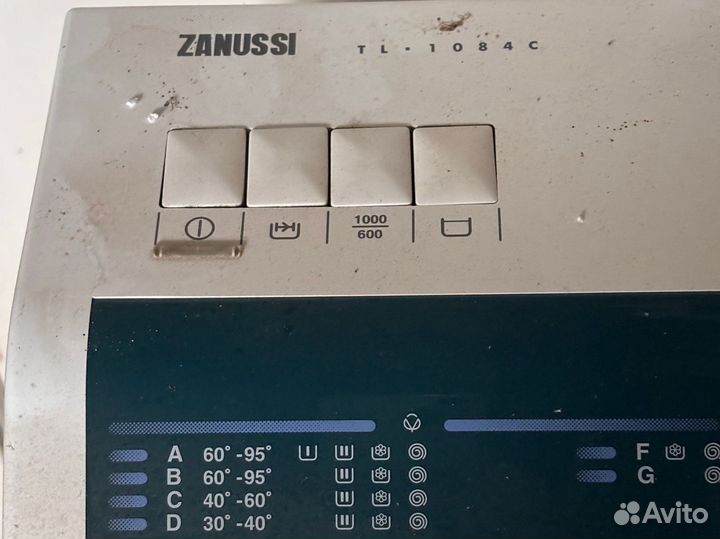 Стиральная машина на запчасти Zanussi