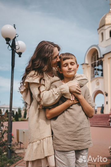 Платье из муслина