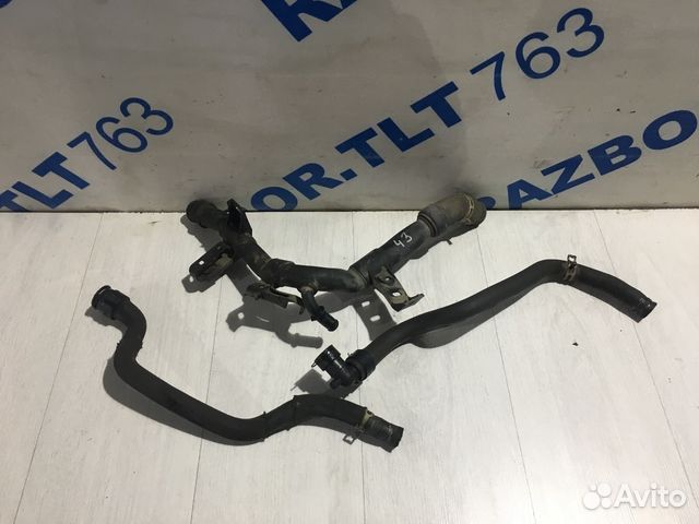 Патрубок системы охлаждения peugeot 307 1.6 ат хет