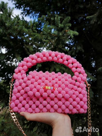 Сумка из бусин на заказ