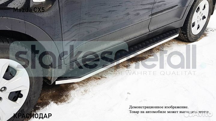 Пороги подножки Mazda CX5 TOR