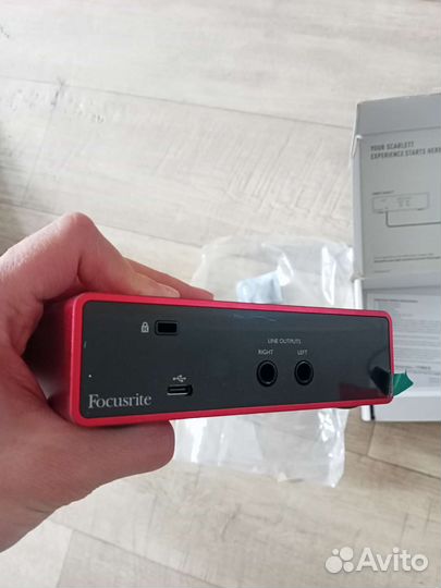 Звуковая карта Focusrite Scarlett Solo 2i2