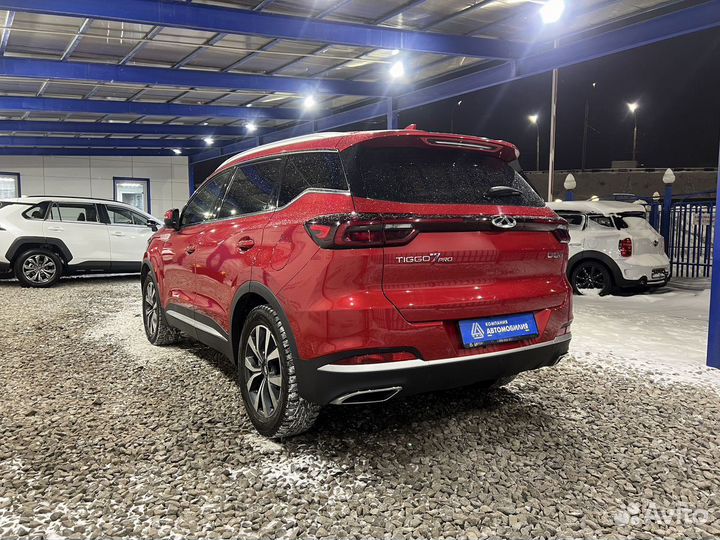 Chery Tiggo 7 Pro 1.5 CVT, 2022, 17 559 км