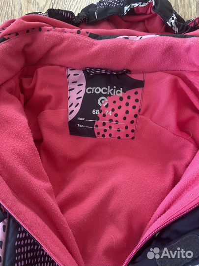 Зимний комбинезон для девочки 68-74