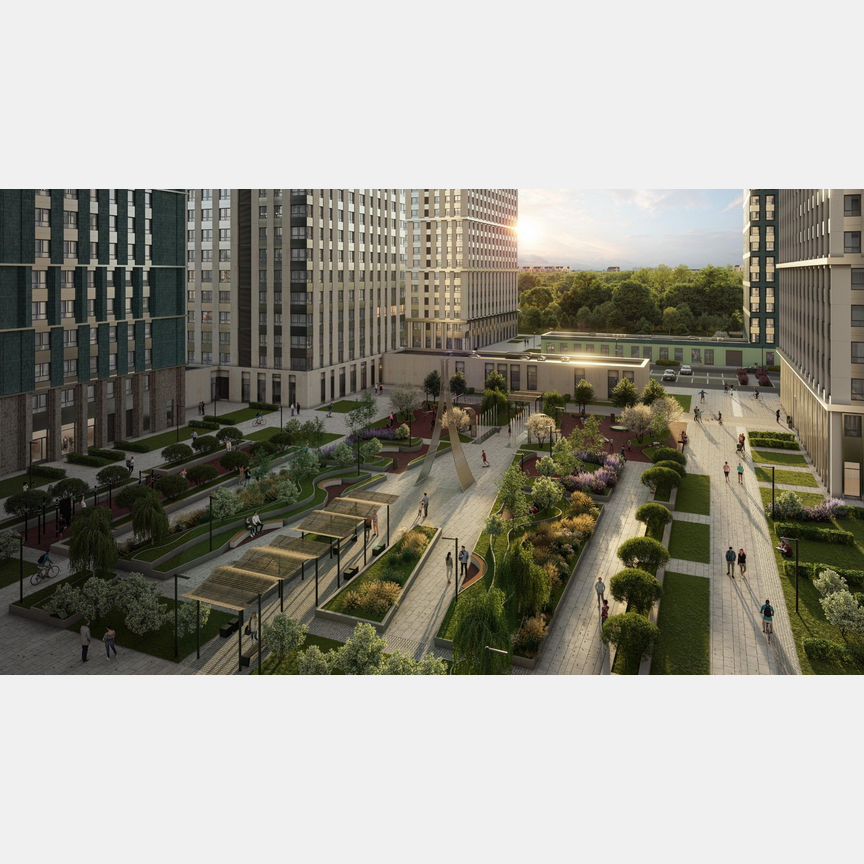 2-к. квартира, 42 м², 21/32 эт.