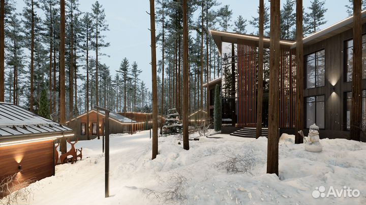 Архитектор. Визуализация в 3D. Экстерьер. Интерьер